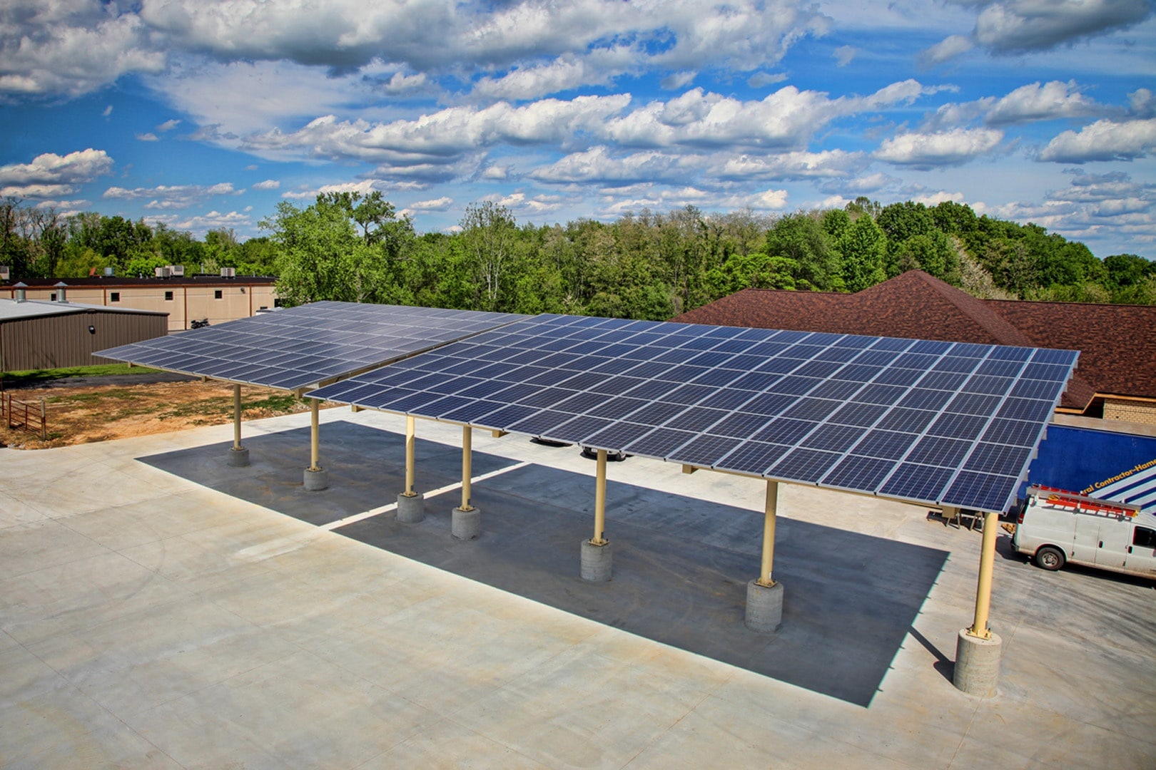 solar carport business - 5 SOLAR CARPORTS