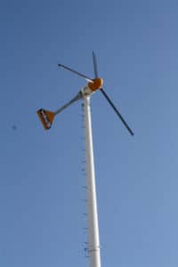 Bergey wind turbine