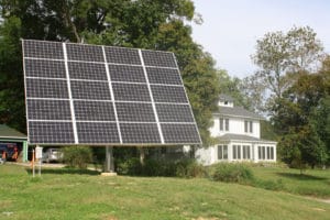 dual-axis solar tracker residential