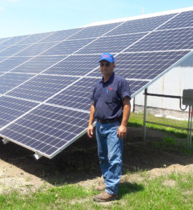 Farm Agriculture ground mounted Solar System Lincoln, IL